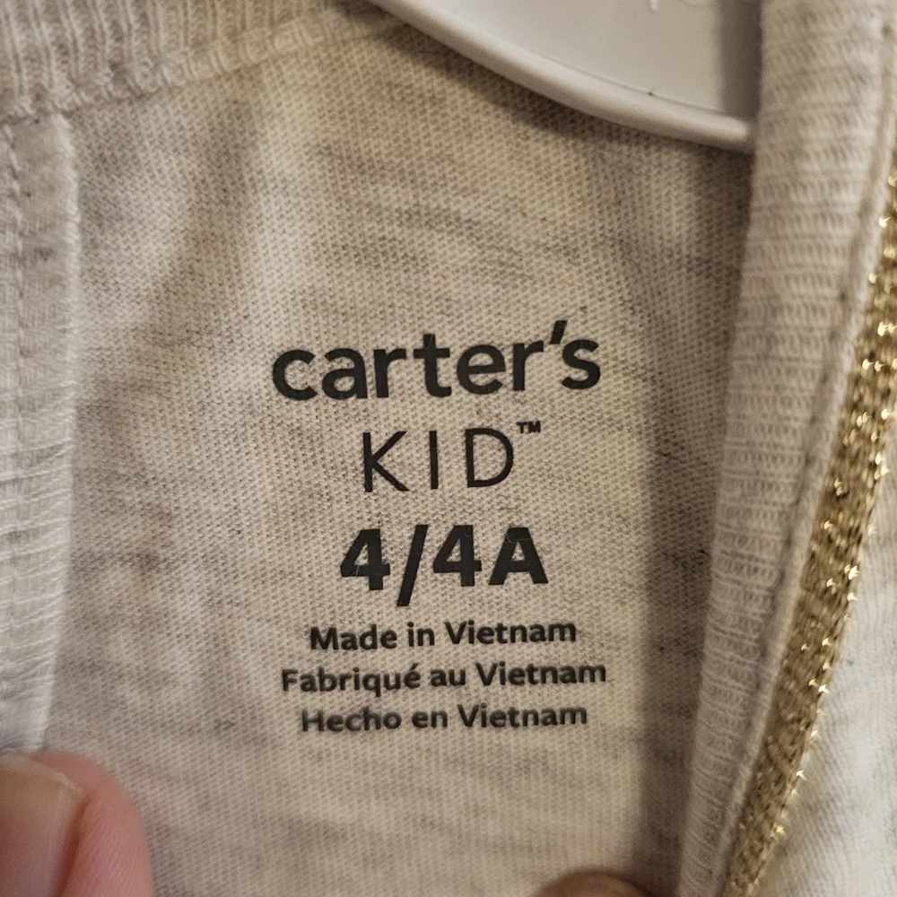 Carter's Girls 4/4A Christmas Joy New Tshirt